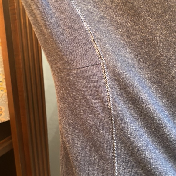 Juicy Couture Corset Navy long sleeve top cool back tie detail 3/4 sleeve - Picture 6 of 7